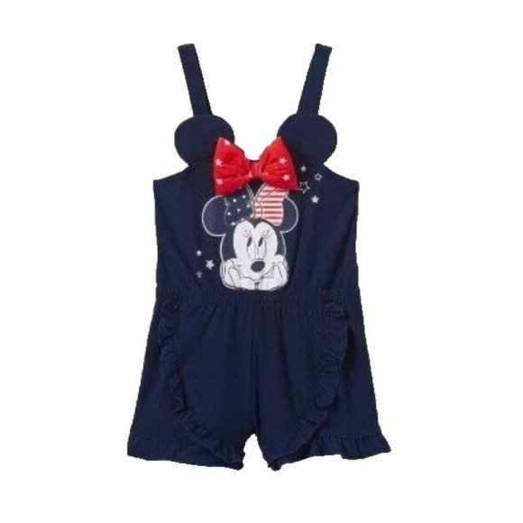 Disney | Bottoms | Disney Junior Minnie Mouse Little Girls 5t Navy Blue ...